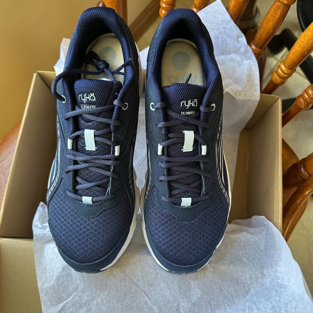 Ryka Womens Running Athletic Shoes, Navy and White, NIB, 11M - Picture 5 of 13